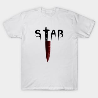 Stab Dagger scream movie T-Shirt